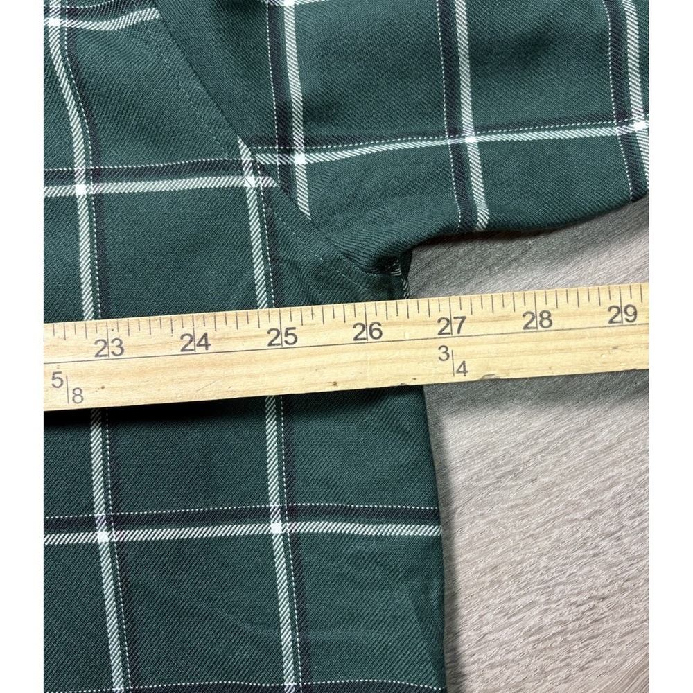 DIXXON FLANNEL COMPANY- THE RIM - Men's 2X Long Sleeve Plaid Green NWT Button Up - Picture 6 of 8